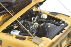 Land Rover Defender 110 Rally Camel Trophy 1993 Dirty Version, ALM810309, Almost Real 1:18