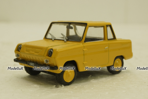 СМЗ-СЗД, желтый, Автолегенды СССР №59, 1:43
