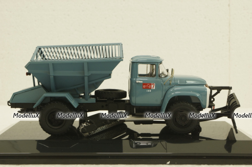Зил-130 ПР-130 Пескоразбрасыватель, Ленинград 1968г, 113023, РЕПЛИКА DiP Models 1:43