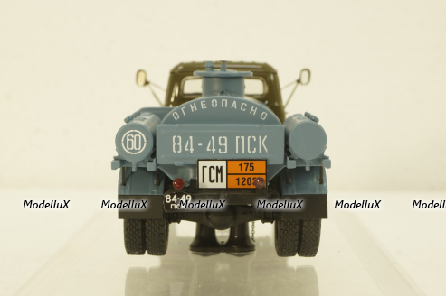 Газ-52 МЗ-3607 Автомобиль-заправщик г. Великие Луки, Агропромстрой 1979 г.,105227, РЕПЛИКА DiP Models 1:43
