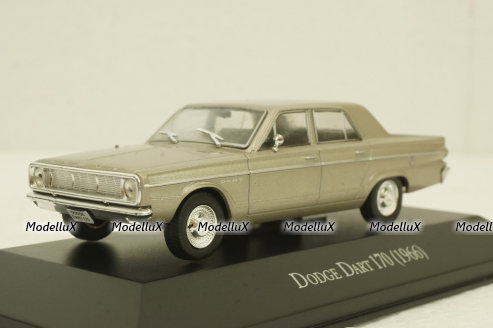 Dodge Dart 170, grey, 1966, Altaya 1:43