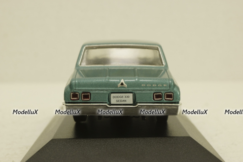 Dodge 330 Sedan, turquoise metallic, 1964, Altaya 1:43