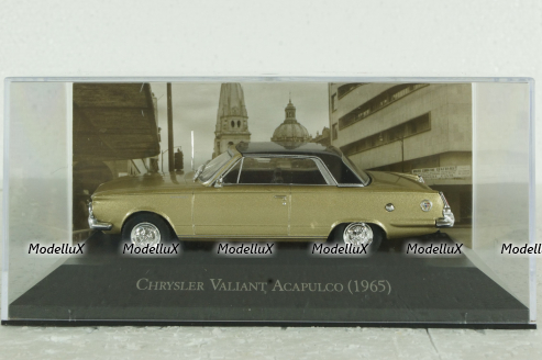 Chrysler Valiant Acapulco 1965, gold, Grandes Autos, Altaya 1:43