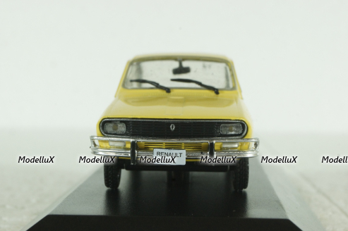 Renault R12 TL 1976, yellow, Grandes Autos, Altaya 1:43