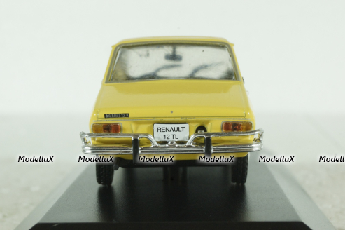 Renault R12 TL 1976, yellow, Grandes Autos, Altaya 1:43