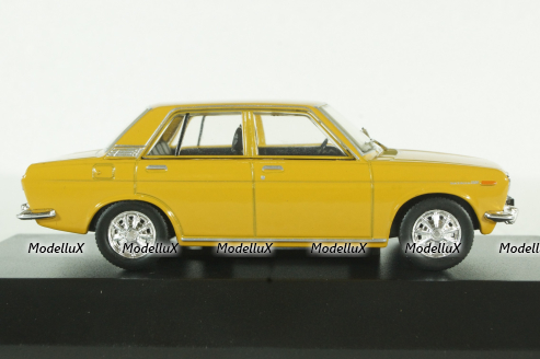 Datsun 510 Sedan 1971, yellow, Grandes Autos, Altaya 1:43