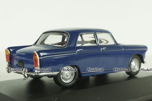 Peugeot 404, 1962, blue, Grandes Autos, Altaya 1:43