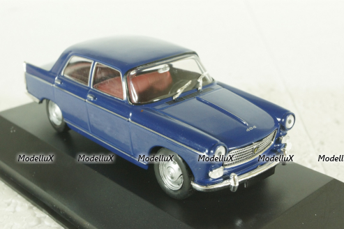 Peugeot 404, 1962, blue, Grandes Autos, Altaya 1:43