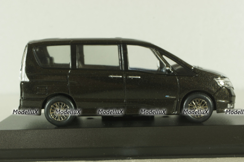 Nissan Serena Highway Star, Gybrid 2014, brown, 03871TB, Kyosho 1:43