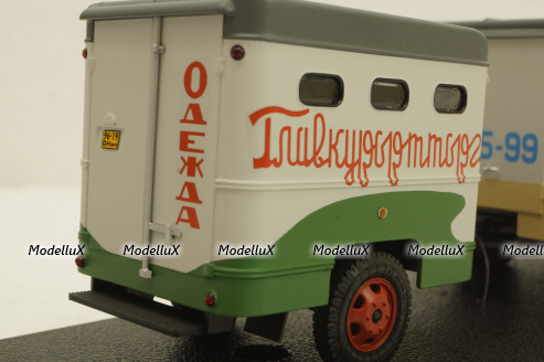 УралЗис-355М с прицепом ТН-2Ф, TruckTyr 1:43