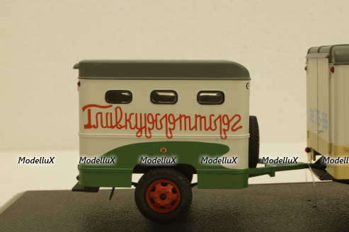 УралЗис-355М с прицепом ТН-2Ф, TruckTyr 1:43