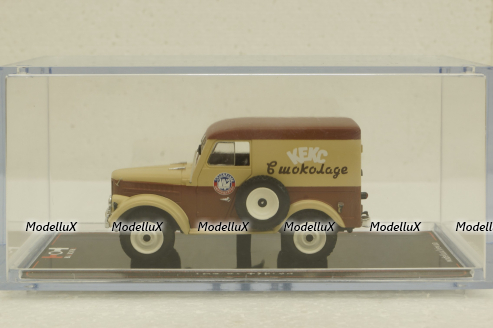 Газ-69 фургон "Кекс в шоколаде", TruckTyr 1:43