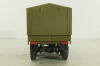 Камаз-43105 с тентом, поворотный мост, хаки, Элекон 1:43
