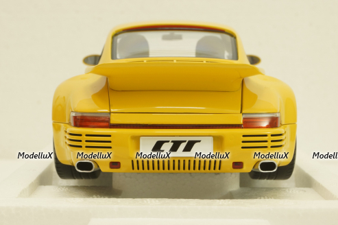 Porsche RUF CTR Anniversary 2017, Yellow, ALM880301, Almost Real 1:18