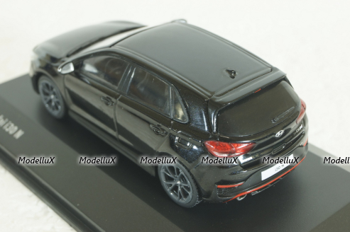 Hyundai i30 N 2022, black, S4314402, Solido 1:43