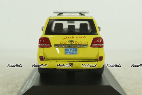 Toyota Land Cruiser 200 Qatar Fire Brigade 2009, JC256, J-Collection 1:43