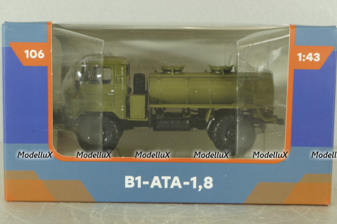В1-АТА-1,8 на шасси Газ-66, хаки, 1964, Легендарные грузовики СССР №106, 1:43