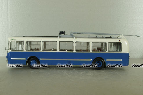Зиу-5, троллейбус, синий, DEMPRICE 1:43