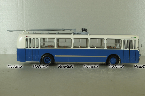 Зиу-5, троллейбус, синий, DEMPRICE 1:43