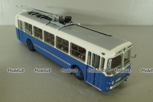Зиу-5, троллейбус, синий, DEMPRICE 1:43
