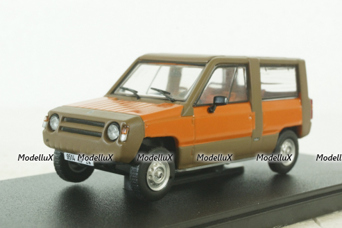 Renault R4 Rodeo 5 1982, Hachette 1:43