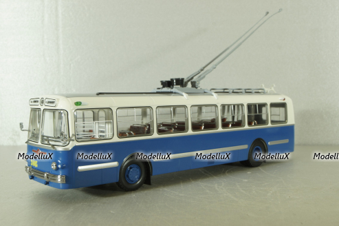 Зиу-5, троллейбус, синий, DEMPRICE 1:43