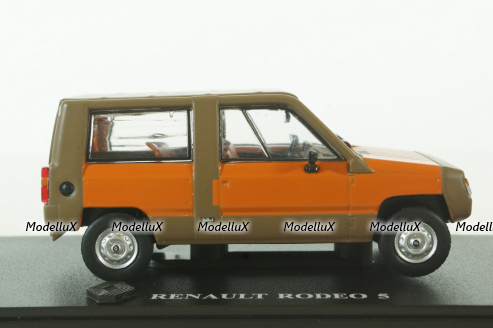 Renault R4 Rodeo 5 1982, Hachette 1:43