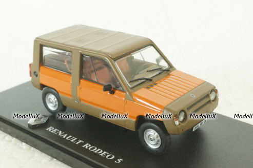 Renault R4 Rodeo 5 1982, Hachette 1:43