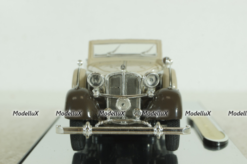 Maybach SW38 Cabriolet (open) Spohn 1937, beige, 43705, Signature Model 1:43