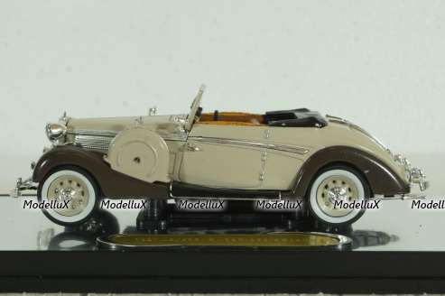 Maybach SW38 Cabriolet (open) Spohn 1937, beige, 43705, Signature Model 1:43