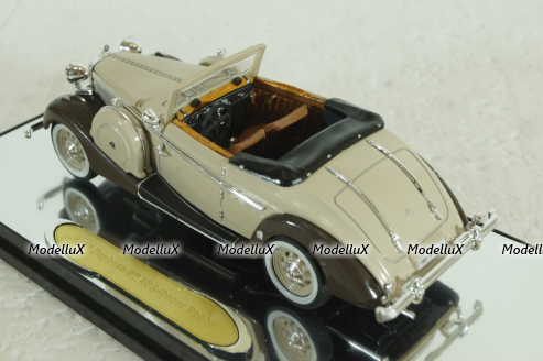 Maybach SW38 Cabriolet (open) Spohn 1937, beige, 43705, Signature Model 1:43
