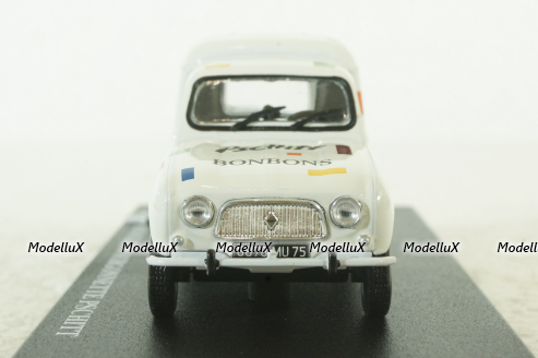 Renault R4 Van Fourgonnette Pschitt 1962, Hachette 1:43