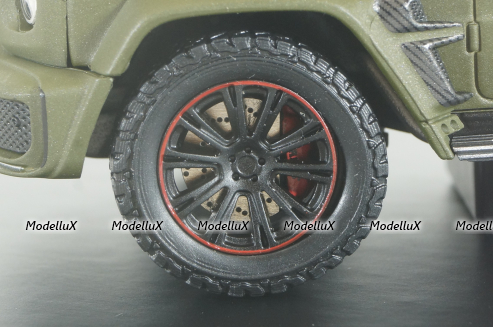 Mercedes Brabus G63 G-Class, 2020, green, ALM460524, Almost Real 1:43