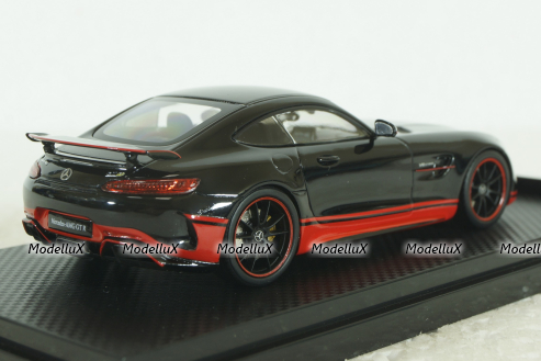 Mercedes AMG GT-R 2017, black, ALM429709, Almost Real 1:43