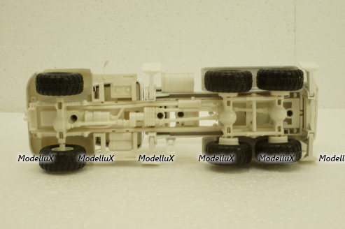Краз-255Б ЭОВ-4421 ООН, Экскаватор белый, Н738, Наш Автопром 1:43