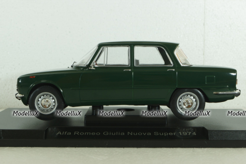 Alfa Romeo Giulia Nuova Super 1974, darkgreen, MCG18309, MCG 1:18
