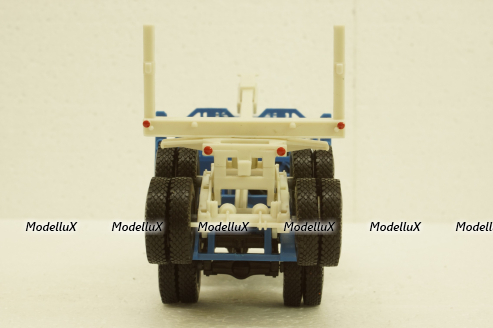 Маз-509А лесовоз 1973 синий, Н714, Наш Автопром 1:43