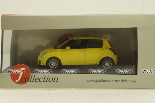 Suzuki Swift Sport 2005, yellow, JC163, J-Collection 1:43
