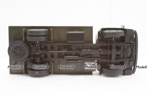 Маз-500АШ бортовой, хаки Н213, Наш Автопром 1:43