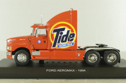 Ford Aeromax "Tide" 1994, orange, Truck Tuning Collection #9, Hachette 1:43