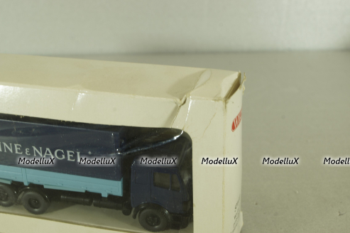 Mercedes 1844 S  с прицепом, blue, 57100, Wiking 1:87