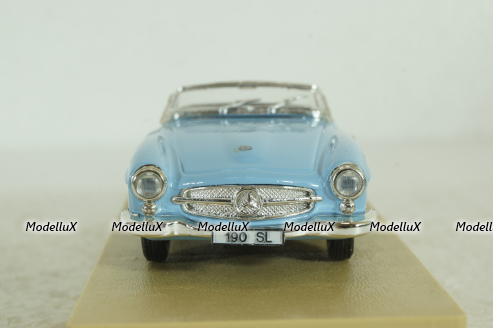 Mercedes 190 SL Roadster, blue, 1955, Rio 1:43