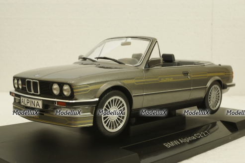 BMW Alpina C2 2.7 E30 Cabriolet metallic-grey, 1986, MCG18384, MCG 1:18