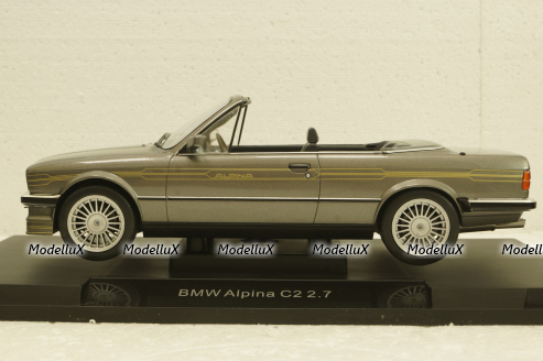 BMW Alpina C2 2.7 E30 Cabriolet metallic-grey, 1986, MCG18384, MCG 1:18