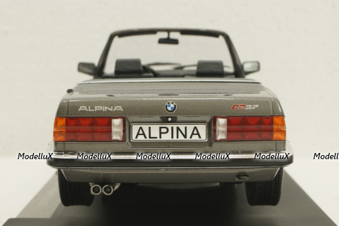BMW Alpina C2 2.7 E30 Cabriolet metallic-grey, 1986, MCG18384, MCG 1:18