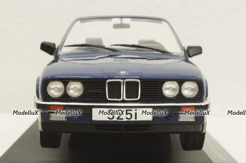 BMW 325i E30 Cabriolet  blue metallic, 1985, MCG18381, MCG 1:18