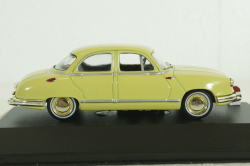 Panhard Dyna Z1 Luxe 1954, yellow, N013, SunStar 1:43