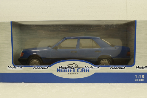 Mercedes 260 E (W124), dark blue, 1984, MCG18411, MCG 1:18