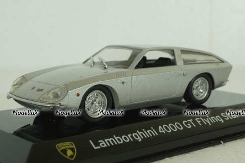 Lamborghini 4000GT Flying Star II 1966, silver, Altaya 1:43 Уценка!