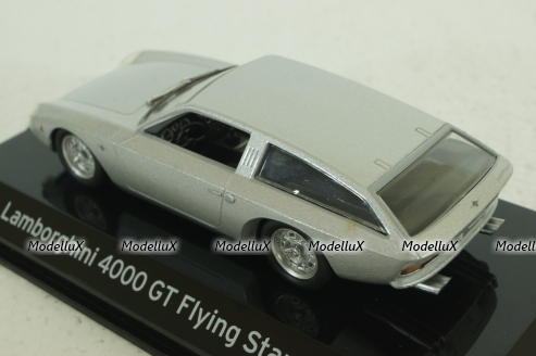 Lamborghini 4000GT Flying Star II 1966, silver, Altaya 1:43 Уценка!